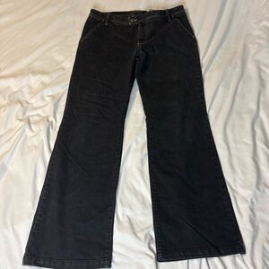 Eddie Bauer Black Flare Women's Jeans